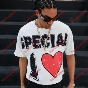 Model 3811 Erkek Yazlık Yuvarlak Yaka Kısa Kollu Günlük Tişört, Yaz