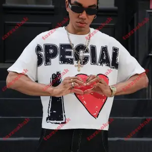 Model 3811 Erkek Yazlık Yuvarlak Yaka Kısa Kollu Günlük Tişört, Yaz