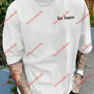 Model 3812 Erkek Yazlık Yuvarlak Yaka Kısa Kollu Günlük Tişört, Yaz