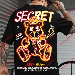 Model 3815 Erkek Yazlık Yuvarlak Yaka Kısa Kollu Günlük Tişört, Yaz