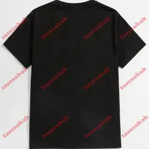 Model 3817 Erkek Yazlık Yuvarlak Yaka Kısa Kollu Günlük Tişört, Yaz