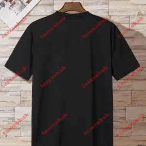 Model 3823 Erkek Yazlık Yuvarlak Yaka Kısa Kollu Günlük Tişört, Yaz