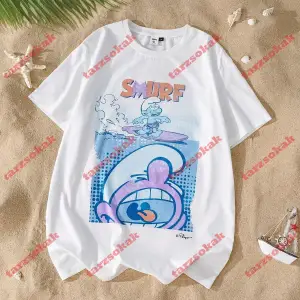 Model 3828 Erkek Yazlık Yuvarlak Yaka Kısa Kollu Günlük Tişört, Yaz