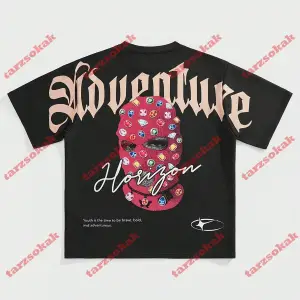 Model 3843 Erkek Yazlık Yuvarlak Yaka Kısa Kollu Günlük Tişört, Yaz