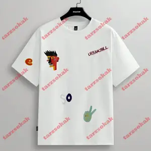 Model 3874 Erkek Yazlık Yuvarlak Yaka Kısa Kollu Günlük Tişört, Yaz