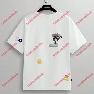 Model 3874 Erkek Yazlık Yuvarlak Yaka Kısa Kollu Günlük Tişört, Yaz