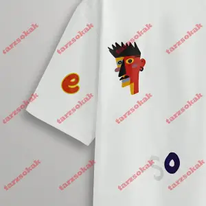 Model 3874 Erkek Yazlık Yuvarlak Yaka Kısa Kollu Günlük Tişört, Yaz