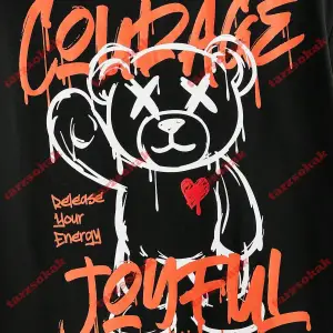 Model 3884 Erkek Yazlık Yuvarlak Yaka Kısa Kollu Günlük Tişört, Yaz