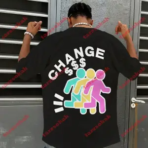 Model 3889 Erkek Yazlık Yuvarlak Yaka Kısa Kollu Günlük Tişört, Yaz