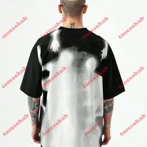 Model 3933 Erkek Yazlık Yuvarlak Yaka Kısa Kollu Günlük Tişört, Yaz