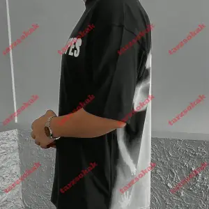 Model 3933 Erkek Yazlık Yuvarlak Yaka Kısa Kollu Günlük Tişört, Yaz