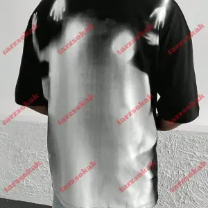 Model 3933 Erkek Yazlık Yuvarlak Yaka Kısa Kollu Günlük Tişört, Yaz