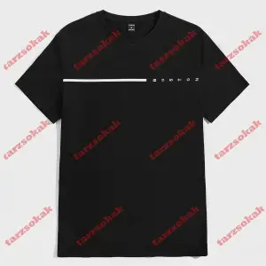 Model 3945 Erkek Yazlık Yuvarlak Yaka Kısa Kollu Günlük Tişört, Yaz