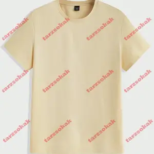 Model 3958 Erkek Yazlık Yuvarlak Yaka Kısa Kollu Günlük Tişört, Yaz