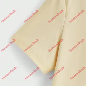 Model 3958 Erkek Yazlık Yuvarlak Yaka Kısa Kollu Günlük Tişört, Yaz