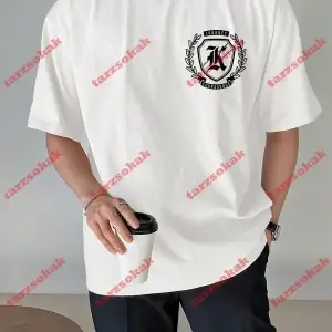 Model 3963 Erkek Yazlık Yuvarlak Yaka Kısa Kollu Günlük Tişört, Yaz