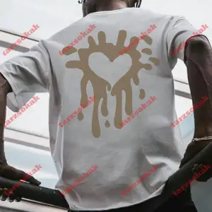 Model 3965 Erkek Yazlık Yuvarlak Yaka Kısa Kollu Günlük Tişört, Yaz