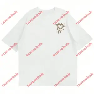 Model 3965 Erkek Yazlık Yuvarlak Yaka Kısa Kollu Günlük Tişört, Yaz