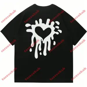 Model 3965 Erkek Yazlık Yuvarlak Yaka Kısa Kollu Günlük Tişört, Yaz