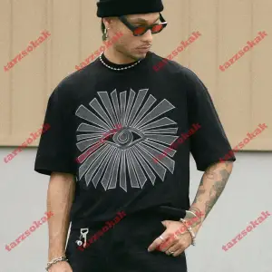 Model 3966 Erkek Yazlık Yuvarlak Yaka Kısa Kollu Günlük Tişört, Yaz