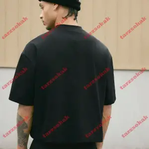 Model 3966 Erkek Yazlık Yuvarlak Yaka Kısa Kollu Günlük Tişört, Yaz