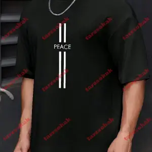 Model 3978 Erkek Yazlık Yuvarlak Yaka Kısa Kollu Günlük Tişört, Yaz