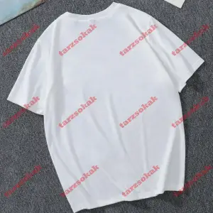 Model 3981 Erkek Yazlık Yuvarlak Yaka Kısa Kollu Günlük Tişört, Yaz