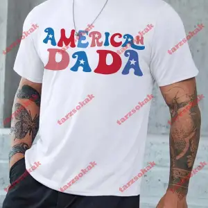 Model 3986 Erkek Yazlık Yuvarlak Yaka Kısa Kollu Günlük Tişört, Yaz