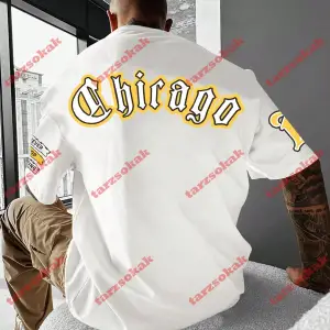 Model 3999 Erkek Yazlık Yuvarlak Yaka Kısa Kollu Günlük Tişört, Yaz