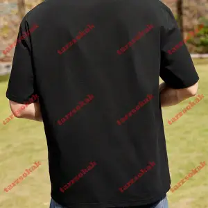 Model 4004 Erkek Yazlık Yuvarlak Yaka Kısa Kollu Günlük Tişört, Yaz