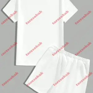 Model 4006 Erkek Yazlık Yuvarlak Yaka Kısa Kollu Günlük Tişört, Yaz