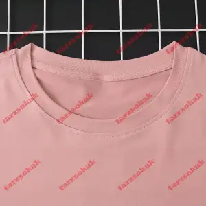 Model 4018 Erkek Yazlık Yuvarlak Yaka Kısa Kollu Günlük Tişört, Yaz