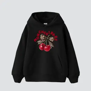 Mon Cherie Baskılı Oversize Unisex Beyaz