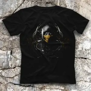 Mortal Kombat Siyah Unisex Tişört T-shirt