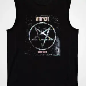 Mötley Crüe Siyah Kolsuz Tişört T-shirt