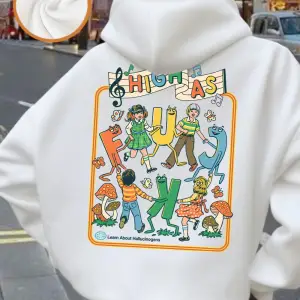 Mutlu Çocuklar Baskılı Kapüşonlu Üstler Kadınlar İçin Kışlık Polar Sıcak Kazaklar Temel Cepli