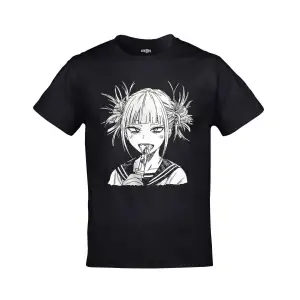 My Hero Academia Himiko Toga Baskılı Unisex Siyah