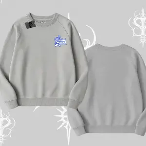 My Mood Right Now Yazılı Sevimli Kedi Biskilet Sweatshirt