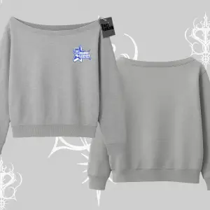 My Mood Right Now Yazılı Sevimli Kedi Kayık Yaka Sweatshirt