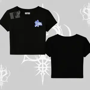 My Mood Right Now Yazılı Sevimli Kedi Oversize Crop Tshirt