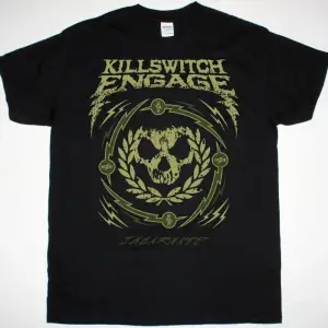NAPALM DEATH LOGO WHITE NEW BLACK T-SHIRT ÖN BASKILI