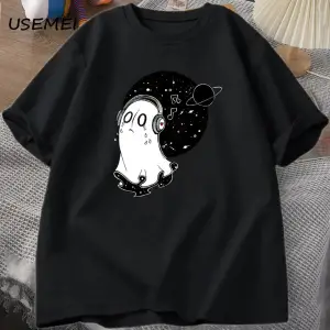 Napstablook Undertale T-shirt Erkek Kadın Pamuk Kısa Kollu Tişört Yaz Harajuku Erkek Giyim O 2831