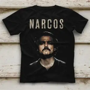 Narcos Pablo Escobar Siyah Unisex Tişört T-shirt