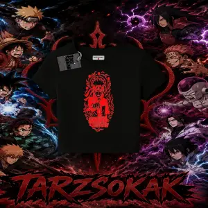 Naruto Uzumaki Premium Anime Kadın Baby Tee Beyaz