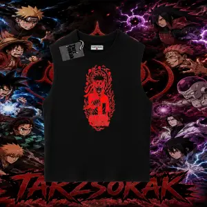 Naruto Uzumaki Premium Anime Oversize Unisex Kolsuz Tişört Beyaz