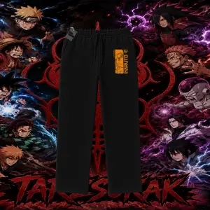 Naruto Uzumaki Premium Anime Unisex Baggy Eşofman Altı Beyaz
