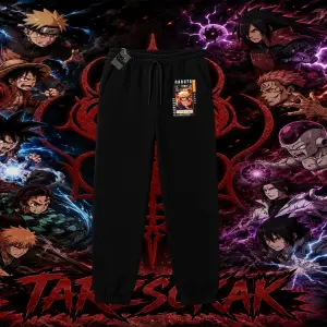 Naruto Uzumaki Premium Anime Unisex Jogger Eşofman Altı Beyaz