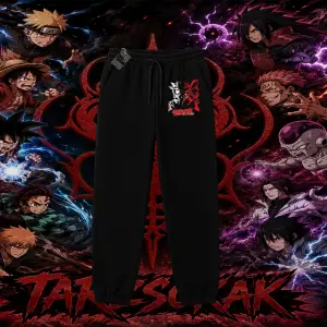 Naruto Uzumaki Premium Anime Unisex Jogger Eşofman Altı Beyaz