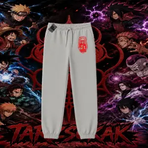 Naruto Uzumaki Premium Anime Unisex Jogger Eşofman Altı Beyaz