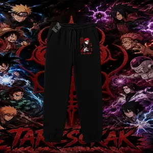 Naruto Uzumaki Premium Anime Unisex Jogger Eşofman Altı Beyaz
